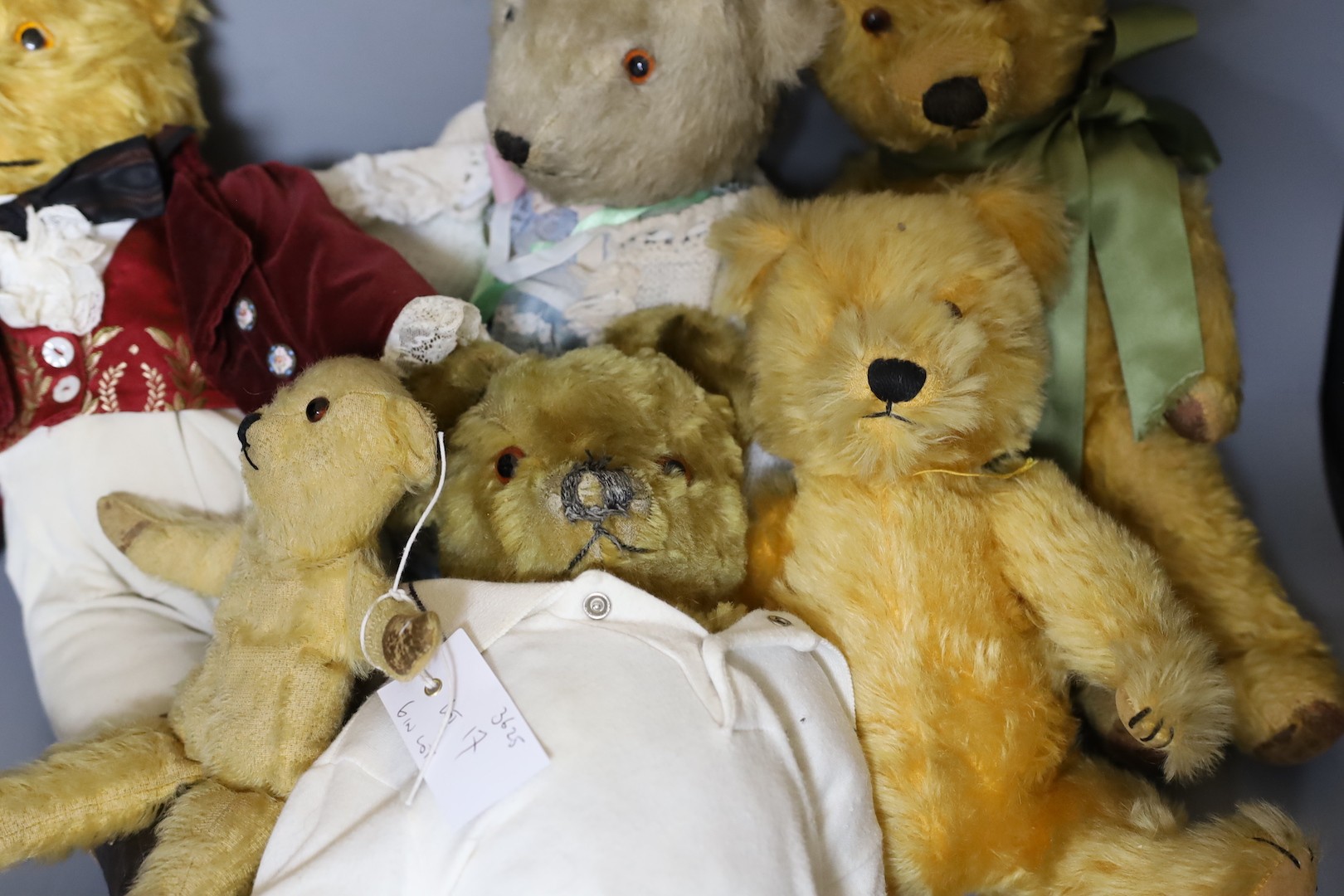 Six British Bears including Chiltern and Pedigree